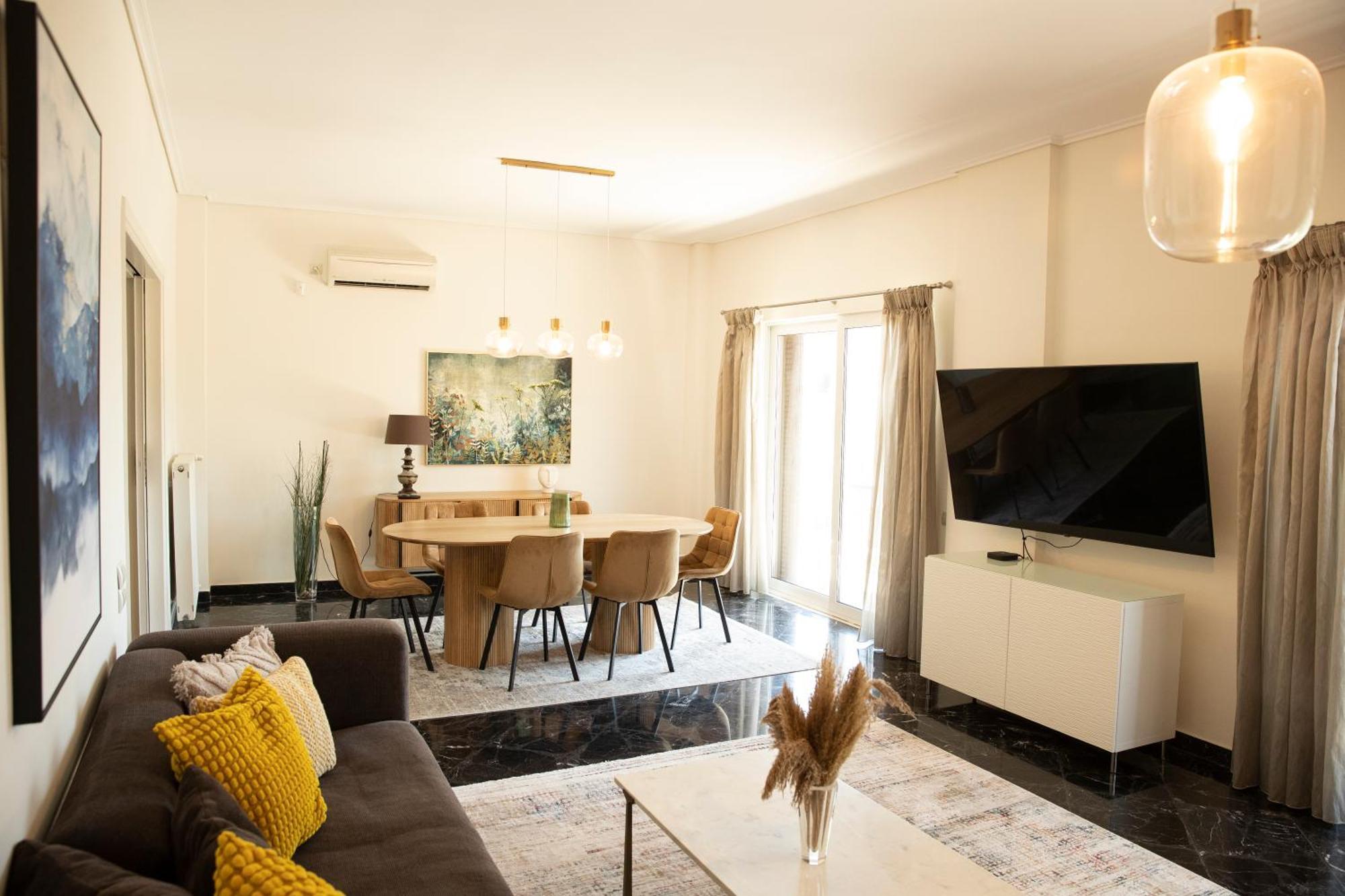 Spacious Glyfada Golf 4Br -Near Beach + Shops Athens Luaran gambar