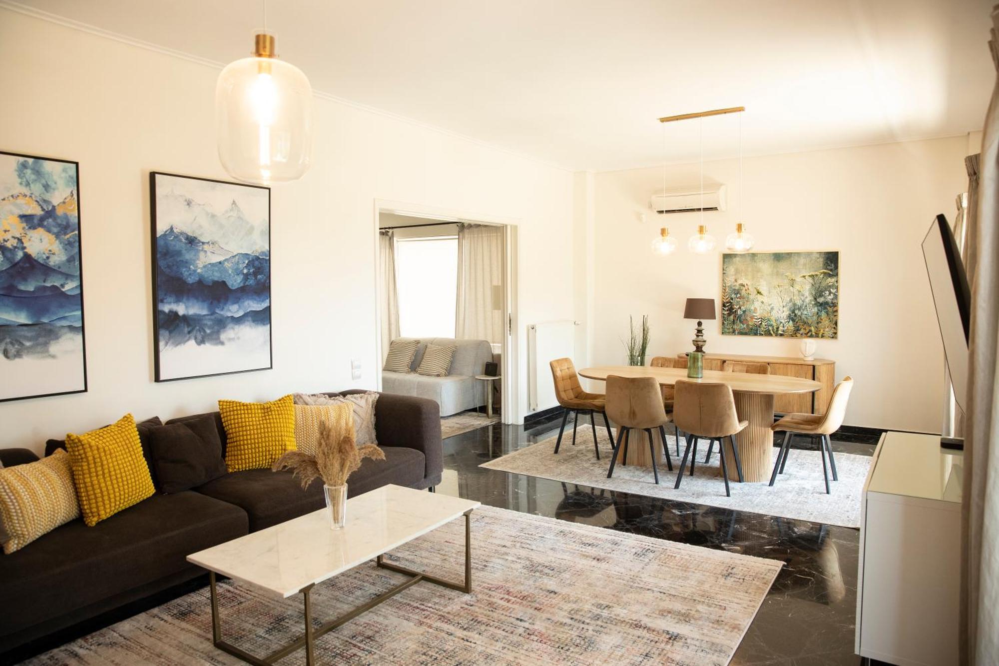 Spacious Glyfada Golf 4Br -Near Beach + Shops Athens Luaran gambar
